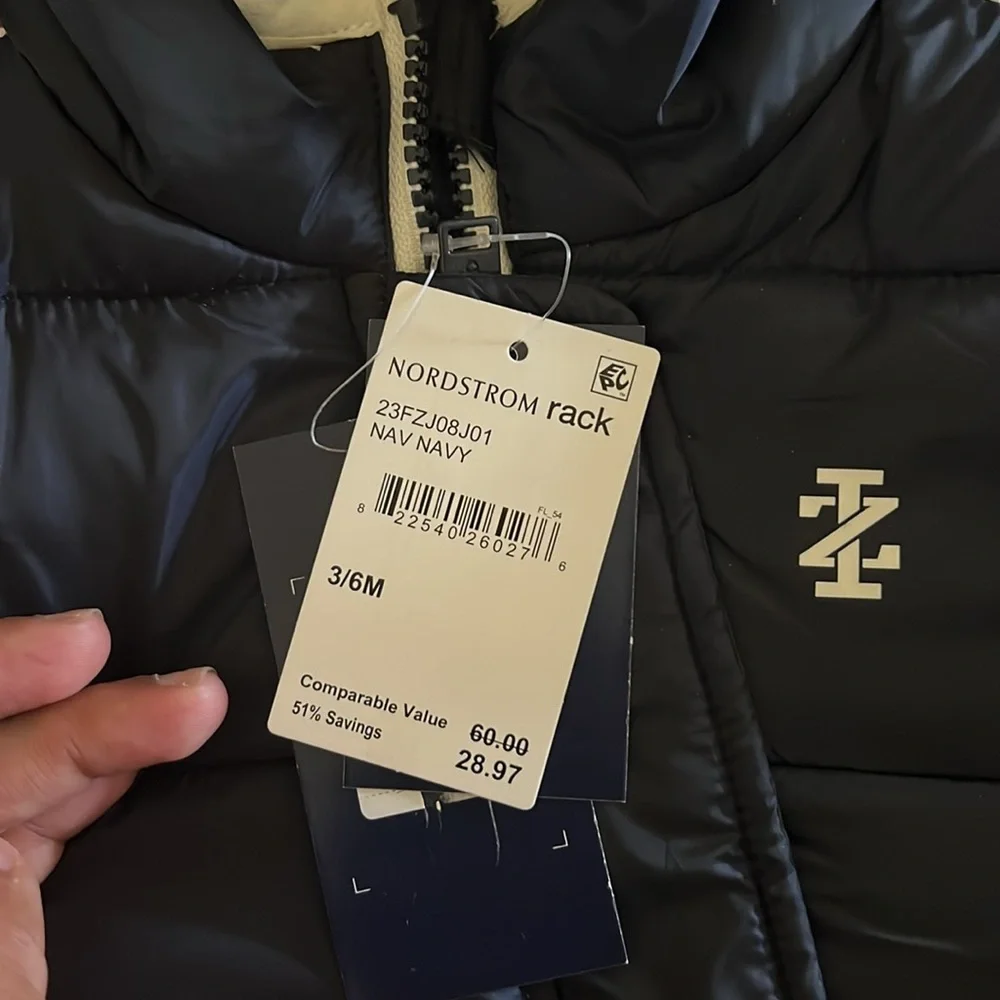 Izod Navy Snow Suit - Picture 2 of 2
